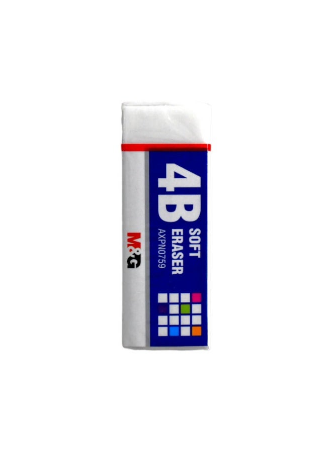 M&G Soft Eraser – Dust-Free, High-Performance Erasers for School, Office, and Home Use ,30 PCS - Image 3