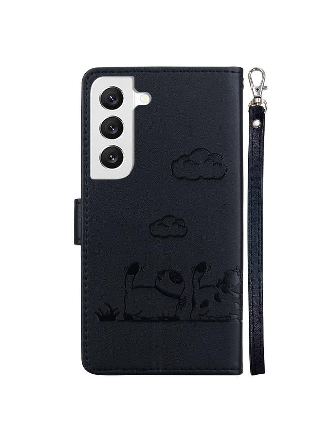 erorex Case For Samsung Galaxy S22+ 5G Cute Cats RFID Leather Phone Case - Image 3