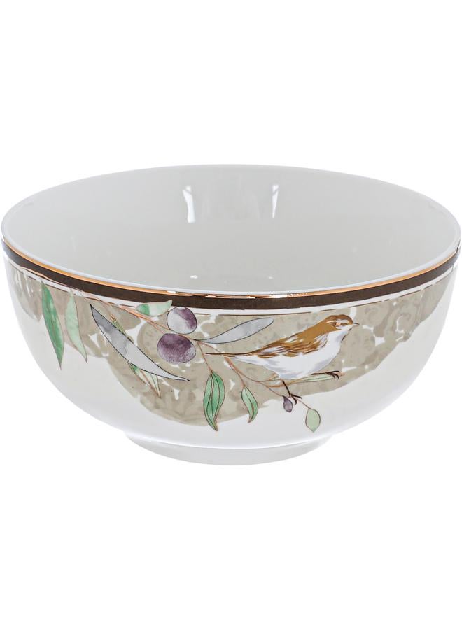 السيف  طقم تقديم عشاء من البورسلين مكون من 24 قطعة باللون الأبيض - Image 2