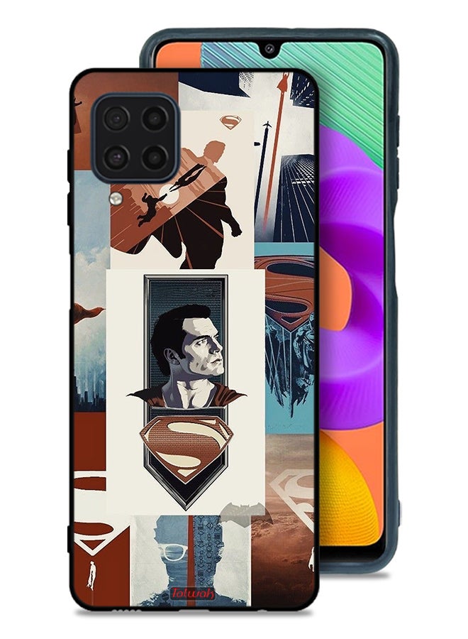 Tolwak Samsung Galaxy M32 4G Protective Case Cover Superman Art - Image 1