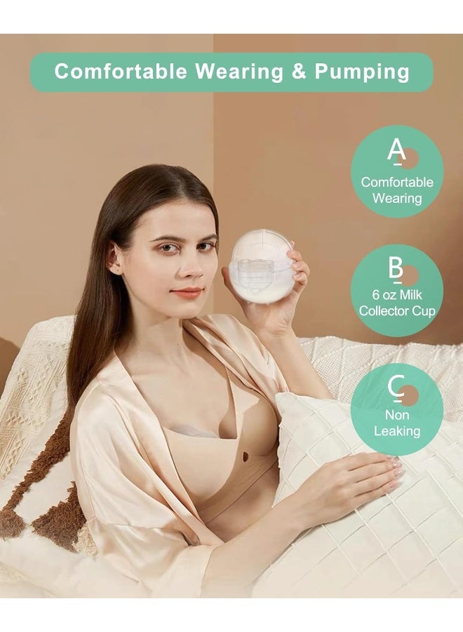 PDFans Wearable Breast Pump Accessories Milk Collector Cup Replacement Parts Flange 24mm Compatible with Mommed TSRETE Missaa Mumgaroo S21/S19/S18 Pump, Bonus 1pcs Duckbill Valve&Silicone Diaphragm - Image 5