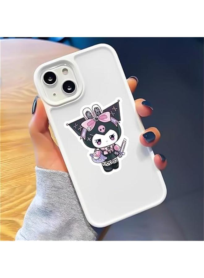 Arabest 50pcs Cartoon Anime Stickers Pack,Vinyl Waterproof Kuromi Decals for Kids,Cute Sticker for Laptop Water Bottles, Cartoon Graffiti for Teens Girls Adults Kids, Toddlers - Image 4