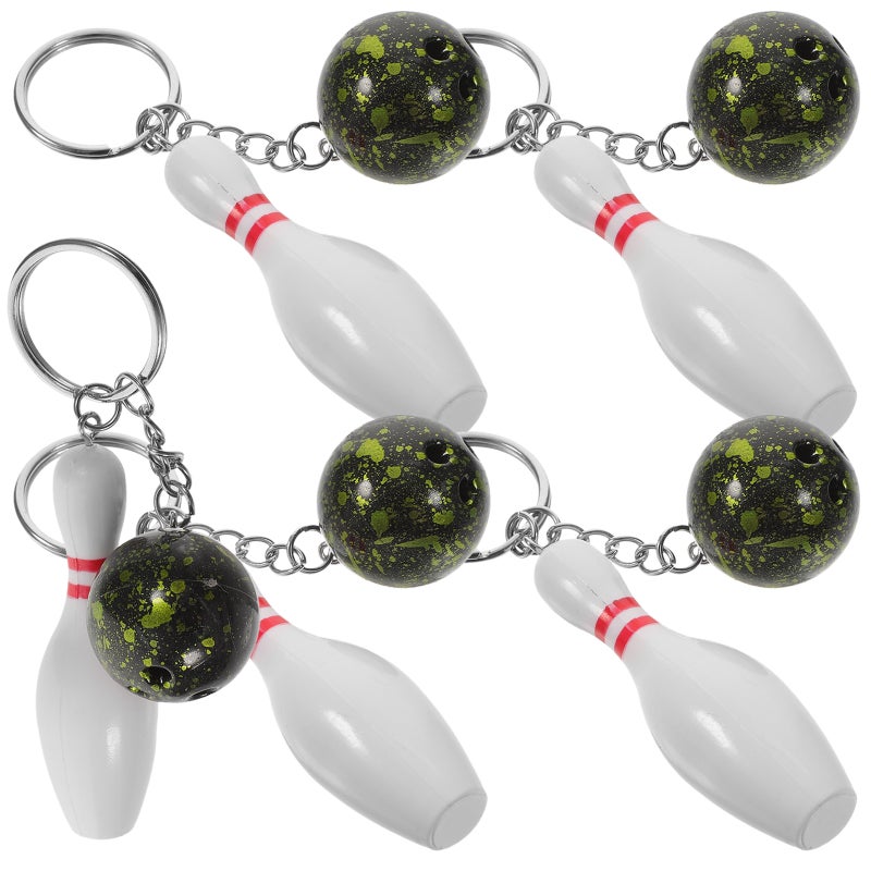 12 pcs Bowling Pin Keychain Bowling And Pin Keychain Bowling Gifts for Kids and Adults - Image 5
