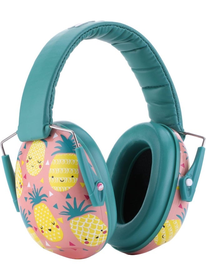Snug Snug Kids Earmuffs/Hearing Protectors - Adjustable Headband Ear Defenders for Children and Adults (Pineapples)  - Image 4
