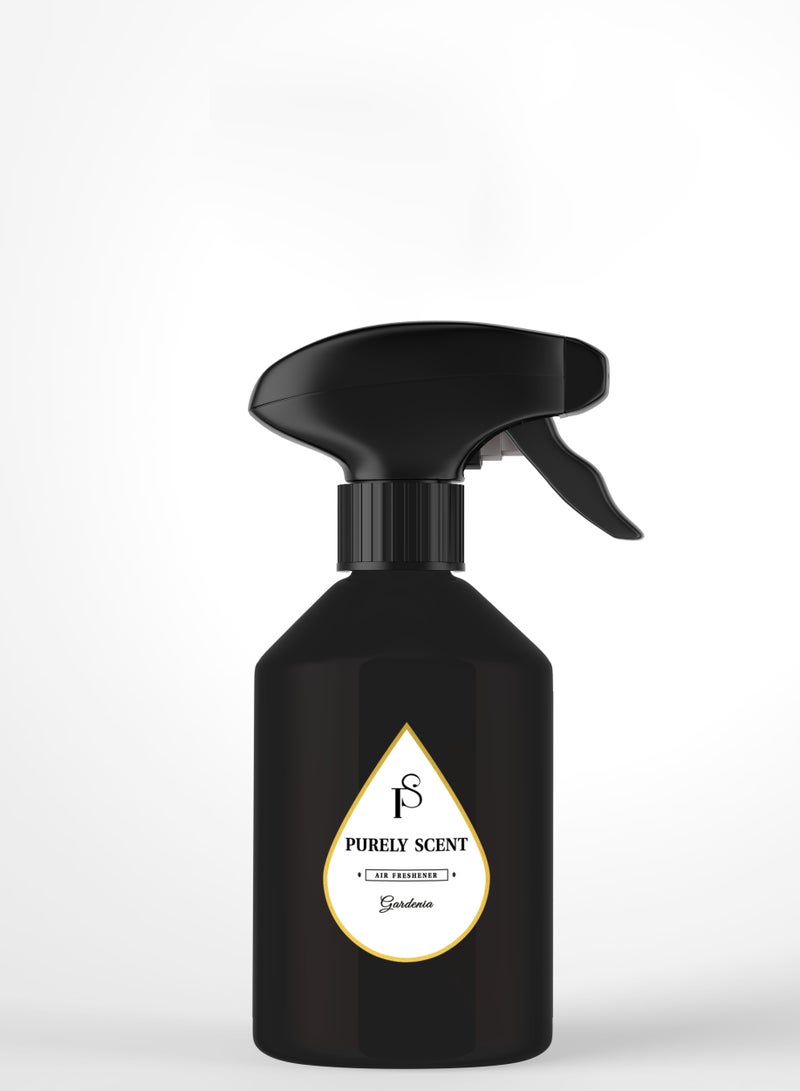 PURELY SCENT Gardenia Air Freshener Spray – 500ml Long-Lasting Fresh Scent