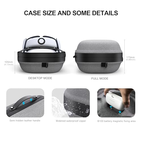 Bobovr حقيبة BOBOVR C3، ثلاثة أوضاع متعددة، حامل مكتبي لمساحة عمل مرتبة، متوافق مع Quest 3/3S - Image 4