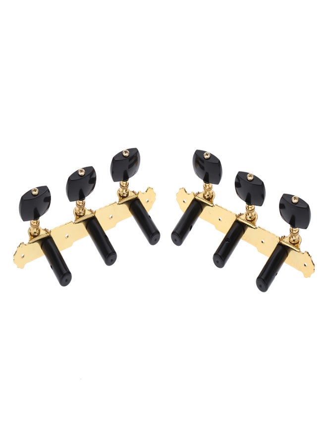 Alice AOS-020B3P 1 Pair Gold-Plated 3 Machine Head Classical Guitar String Tuning Keys Pegs - Image 4