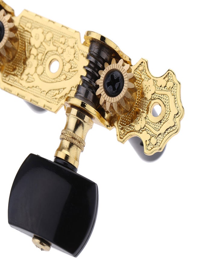 Alice AOS-020B3P 1 Pair Gold-Plated 3 Machine Head Classical Guitar String Tuning Keys Pegs - Image 3