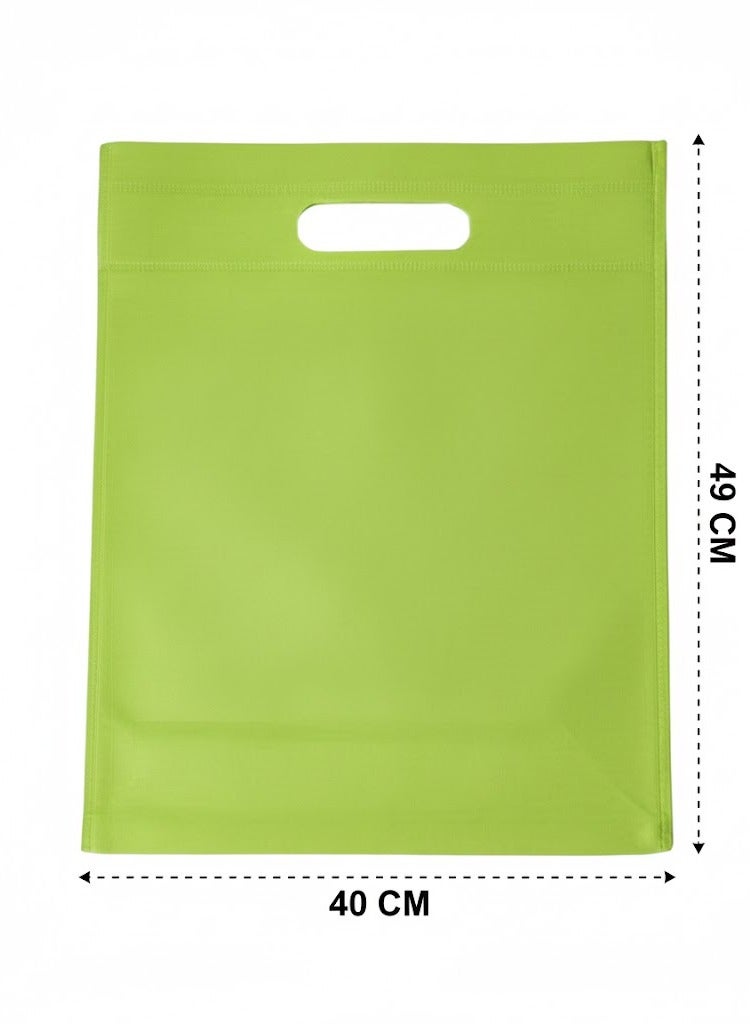 Canvas Gift Bag 20 pcs Green 40 x 49cm - Image 2