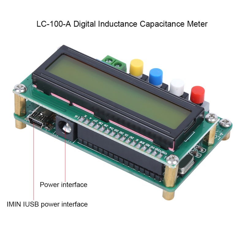 Digital Bridge: Automatic Gears LCD Display Portable Device - Unmatched Versatility Precise Measurement for Electronic Quality Control, Circuit Testing - Image 3