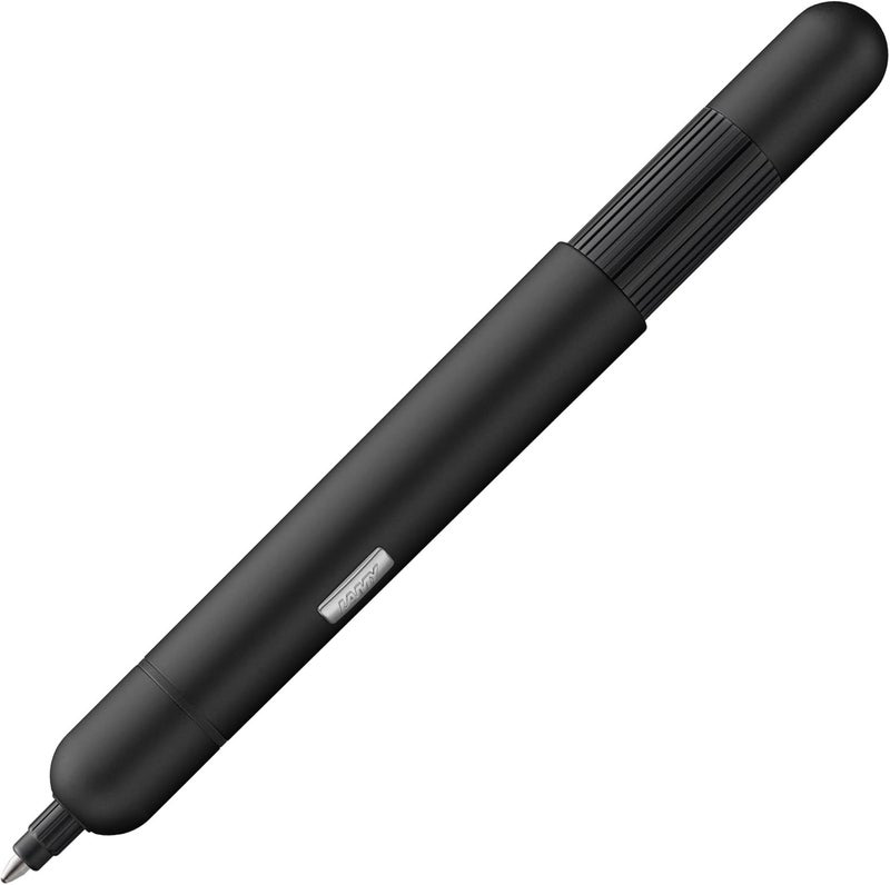 LAMY pico 288 Small Pocket Ballpoint Pen Metal in Matte Lacquer Finish in Black with Push Mechanism Includes Compact Refill M 22 Line Width M in Black - Image 1