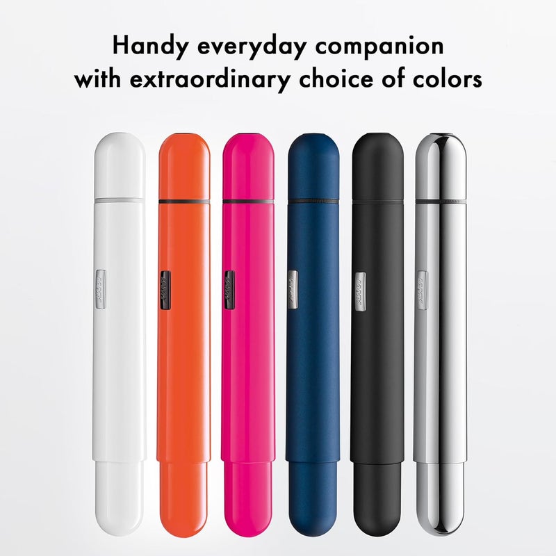 LAMY pico 288 Small Pocket Ballpoint Pen Metal in Matte Lacquer Finish in Black with Push Mechanism Includes Compact Refill M 22 Line Width M in Black - Image 5