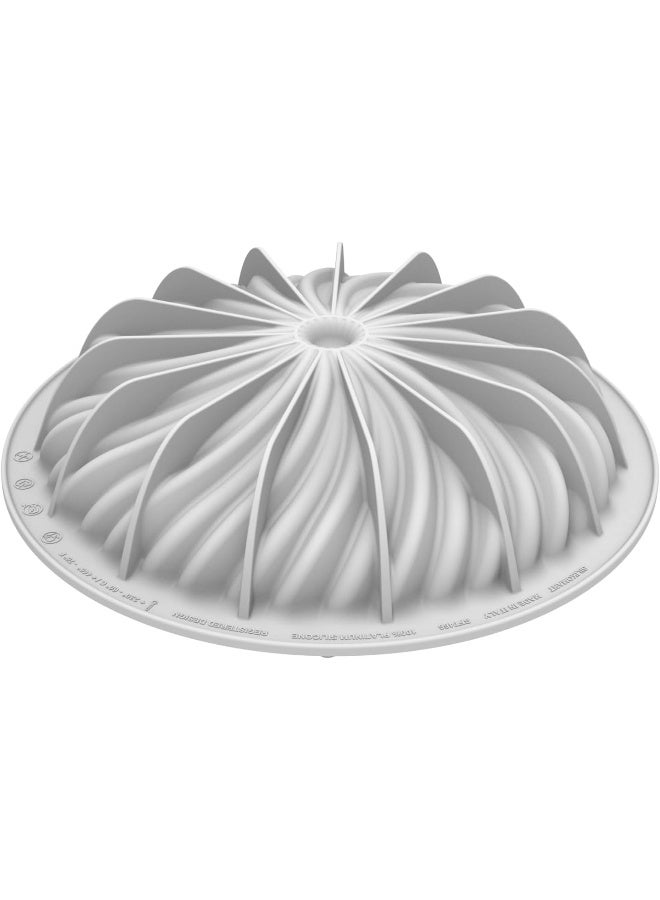 Silikomart قوالب سيليكون سيلكومارت للموجة – قالب سيليكون ø195 ارتفاع 63 مم – ملحقات احترافية للمطبخ والمعجنات – قوالب حصص فردية للخبز - Image 1