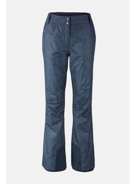 Tchibo Women Regular Fit Textured Snow Board Pants, Blue  - Image 2