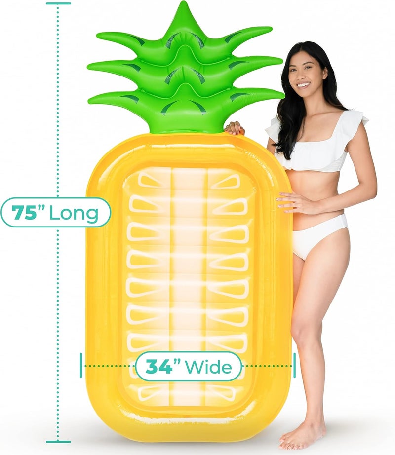 Greenco Giant Inflatable Pool Float Inflatable Pool Floats Inflatable Raft for Summer Giant Pool Lounger Pool Accessories Lake Floats  Pool Toys Summer Fun for Pool Lake Beach Party - Image 2