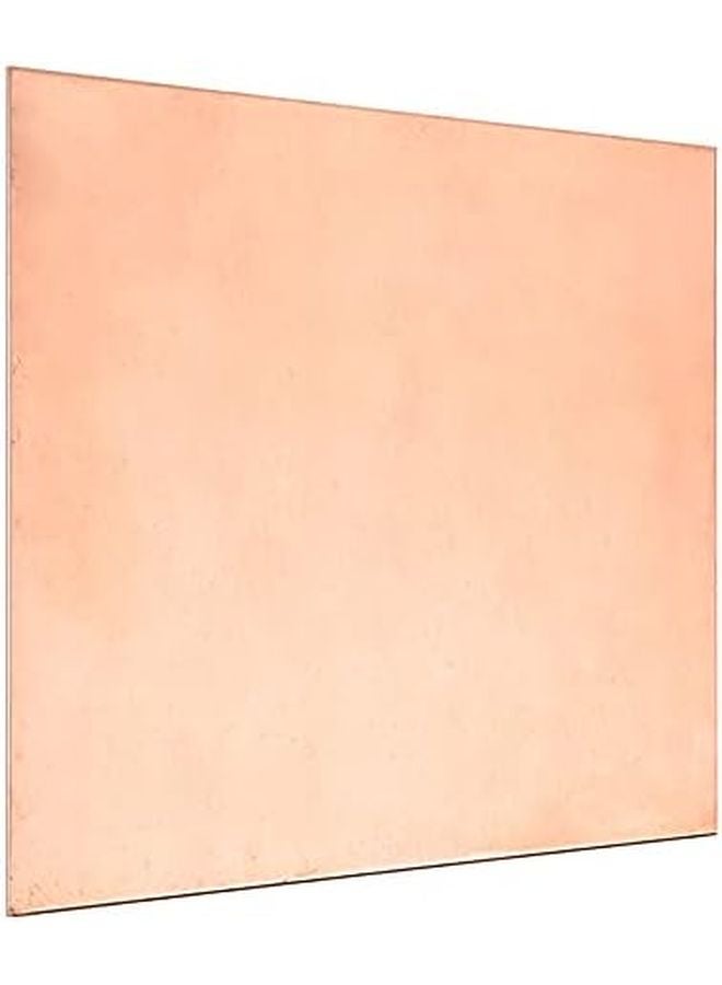 Pure Copper Sheet Metal Plate 2mmx200mmx200mm DIY Industrial Mould Art Material - Image 2