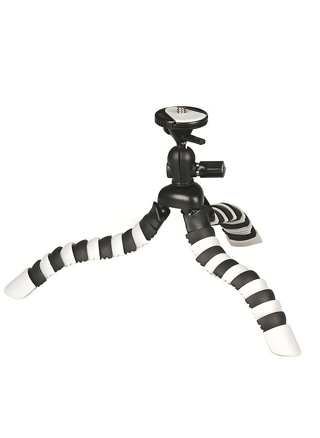 Flexible Octopus Bubble Mini Tripod For Mobile Phone/Digital Camera - White/Black - pzsku/Z05284906632E66D248CCZ/45/_/1737879587/d10db80a-2786-4b91-98ac-c7c5e00170fc