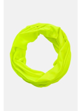 Tchibo Men Multipurpose Scarf 50 L x 23 W cm, Neon Green  - Image 3