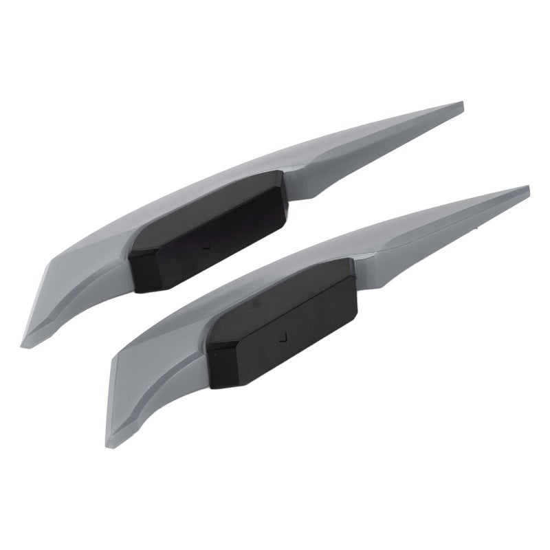 Motorcycle Winglets 3D Style ABS Plastic Motorcycle Aerodynamic Wing - Anti-Fade Side Winglets for Electric Bikes Motorcycle ATV - Image 5