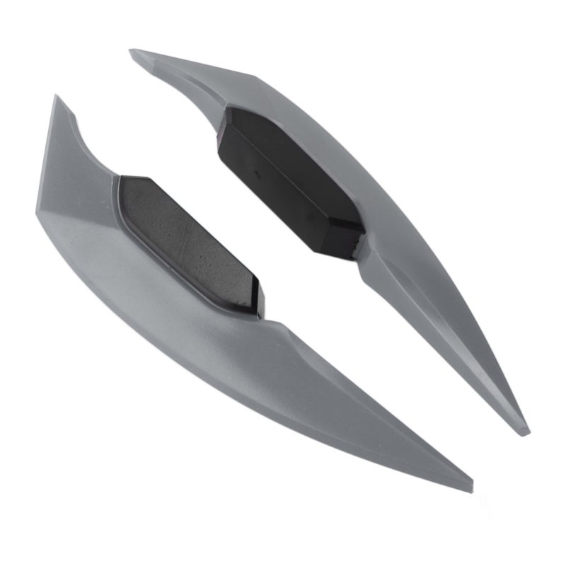 Motorcycle Winglets 3D Style ABS Plastic Motorcycle Aerodynamic Wing - Anti-Fade Side Winglets for Electric Bikes Motorcycle ATV - Image 3