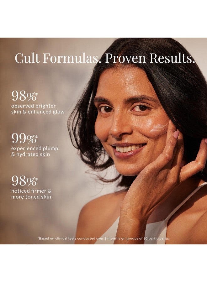 فورست اسينشالز كريم سونداريا راديانس النهاري مع ذهب عيار 24 وعامل حماية من الشمس 25 | حمض الهيالورونيك وفيتامين سي والباكوتشيول | مرطب للوجه مضاد للشيخوخة لبشرة متوهجة | للبشرة العادية والجافة والمختلطة - Image 4