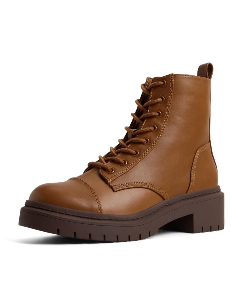 ALDO Women's Goer Ankle Boot, Cognac, 5 - Image 1