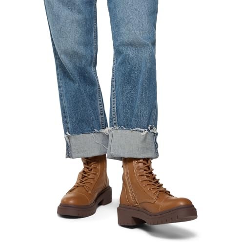 ALDO Women's Goer Ankle Boot, Cognac, 5 - Image 3