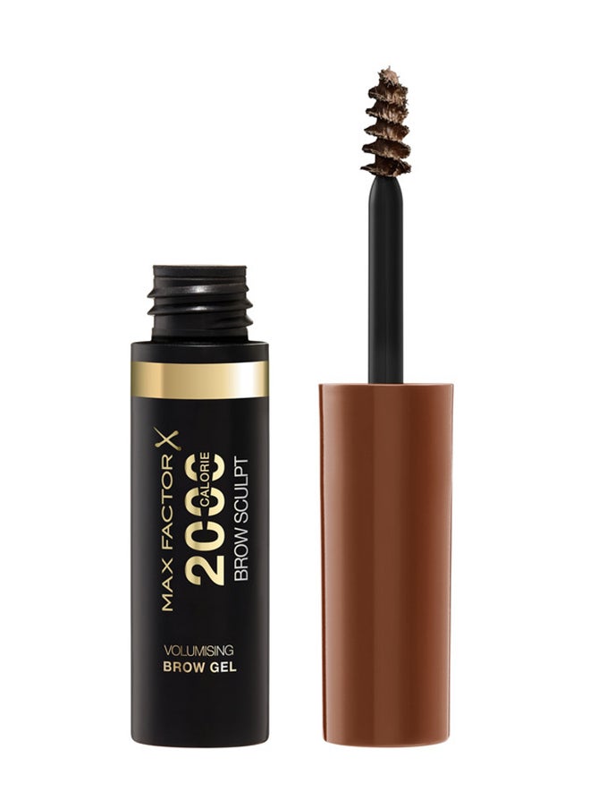 Max Factor 2000 Calorie Brow Sculpt Gel - 003 - Brown, 4.5ml  - Image 1