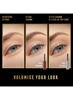 Max Factor 2000 Calorie Brow Sculpt Gel - 003 - Brown, 4.5ml  - Image 4