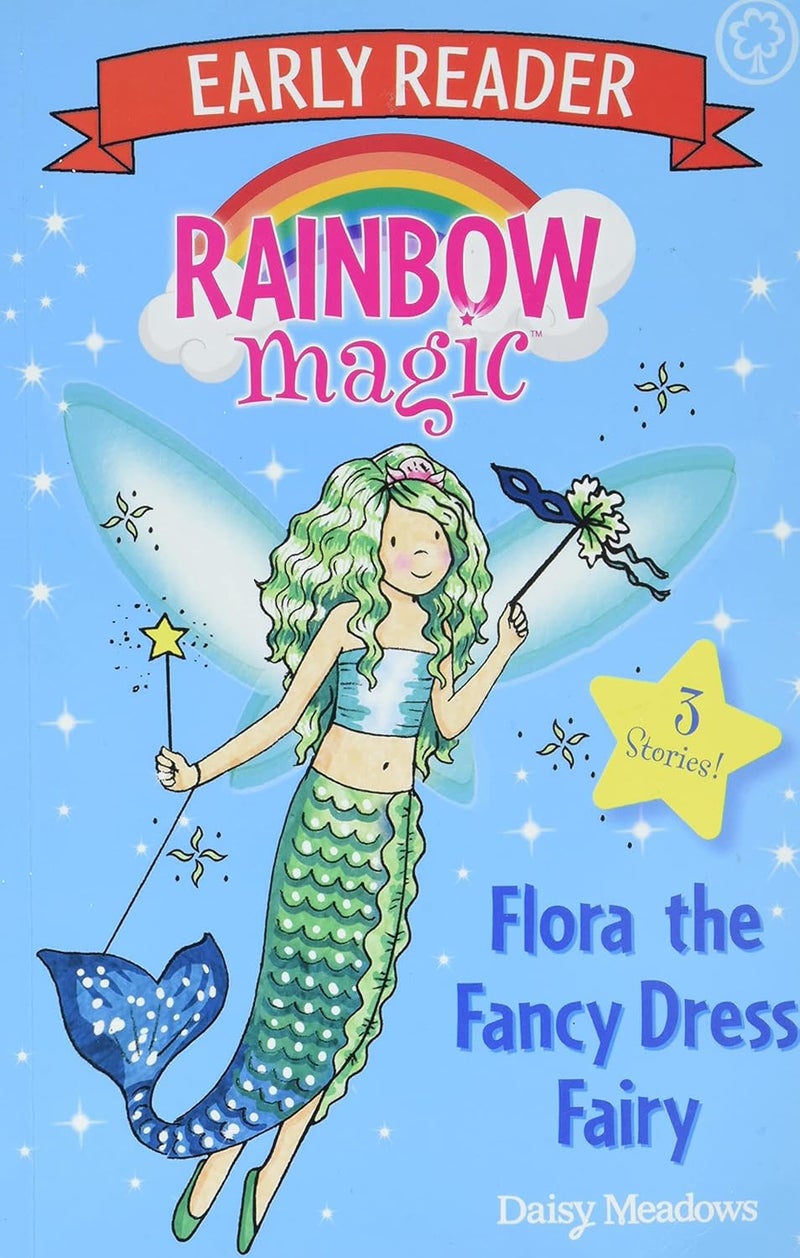 Rainbow Magic Early Reader: Flora the Fancy Dress Fairy - Image 1