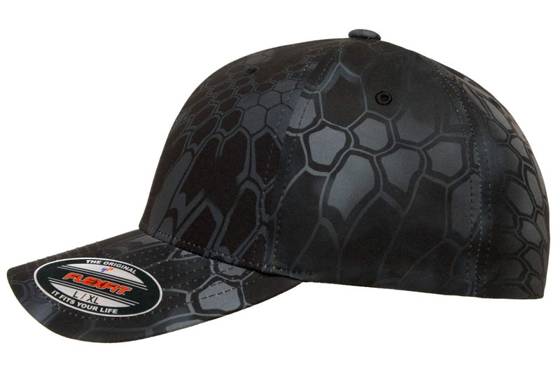 Flexfit Men's one_Size Trucker Cap, Black, Alpha - Image 4