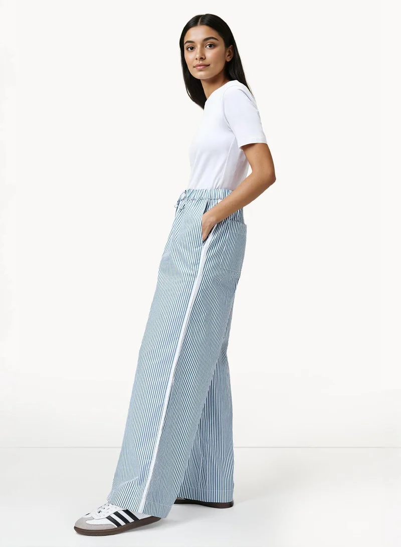 French Connection Cambria Cotton Striped Trouser