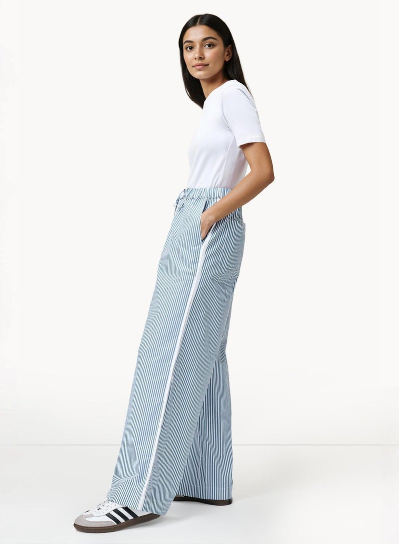 فرنش كونكشن بنطلون قطني مخطط كامبريا - Image 2