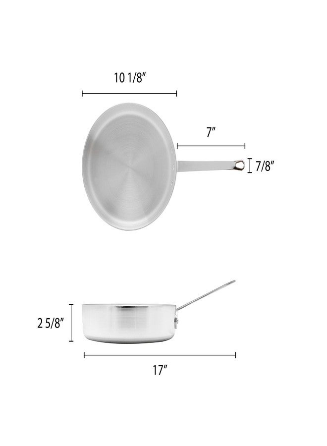 Thunder Group ALSAP002 Saute' Pan 3 Quart Capacity Flat Bottom - Image 2