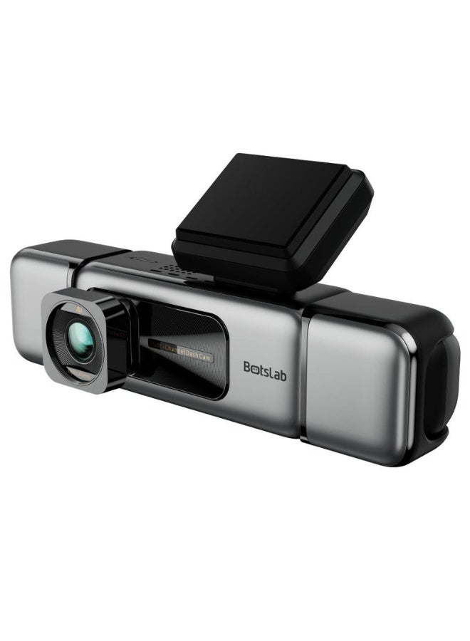 بوتسلاب BOTSLAB G980H داش كام 4 كاميرات 360° – تصوير أمامي 3K وخلفية وجانبية Full HD مع GPS وWiFi وشاشة لمس ومراقبة مواقف 24 ساعة - Image 4