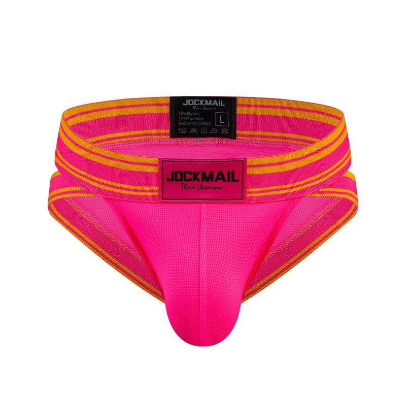 Jockmail2023 New Summer Men'S Underwear Triangle Underwear Mesh Breathable Sports Hip Underwear - Image 1