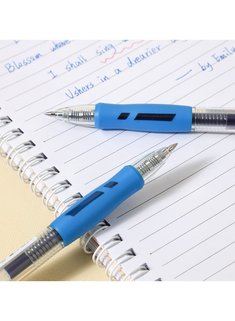 Deli EG08-BL 0.5mm Gel Pen Blue Ink 12pcs 鈥?ideal for office, school & everyday writing - Image 5