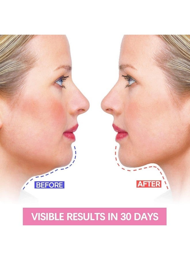 Facial Slimming Belt, Double Chin Reducer Reusable V-Shape Face Mask for Men & Women Facial Shaped UP Lift Belt, Slim Cheeks Lifting Jaw Line Shaper Anti Wrinkle Strap Elastic Face - Image 2