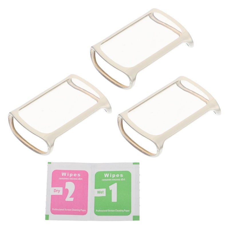 Screen Protector Case For Charge 5 Smartwatch Durable Bracelet Design Black - Image 5