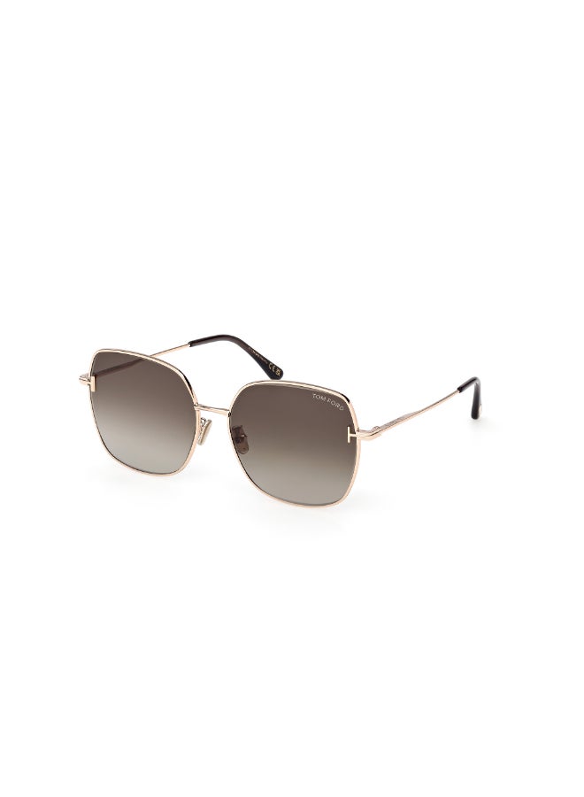 TOM FORD FULL RIM UV PROTECTION TOMFORD METAL SUNGLASSES FT1249-K28N61 - Image 1