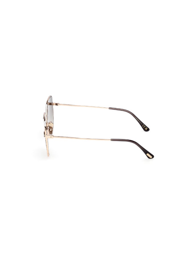 TOM FORD FULL RIM UV PROTECTION TOMFORD METAL SUNGLASSES FT1249-K28N61 - Image 2