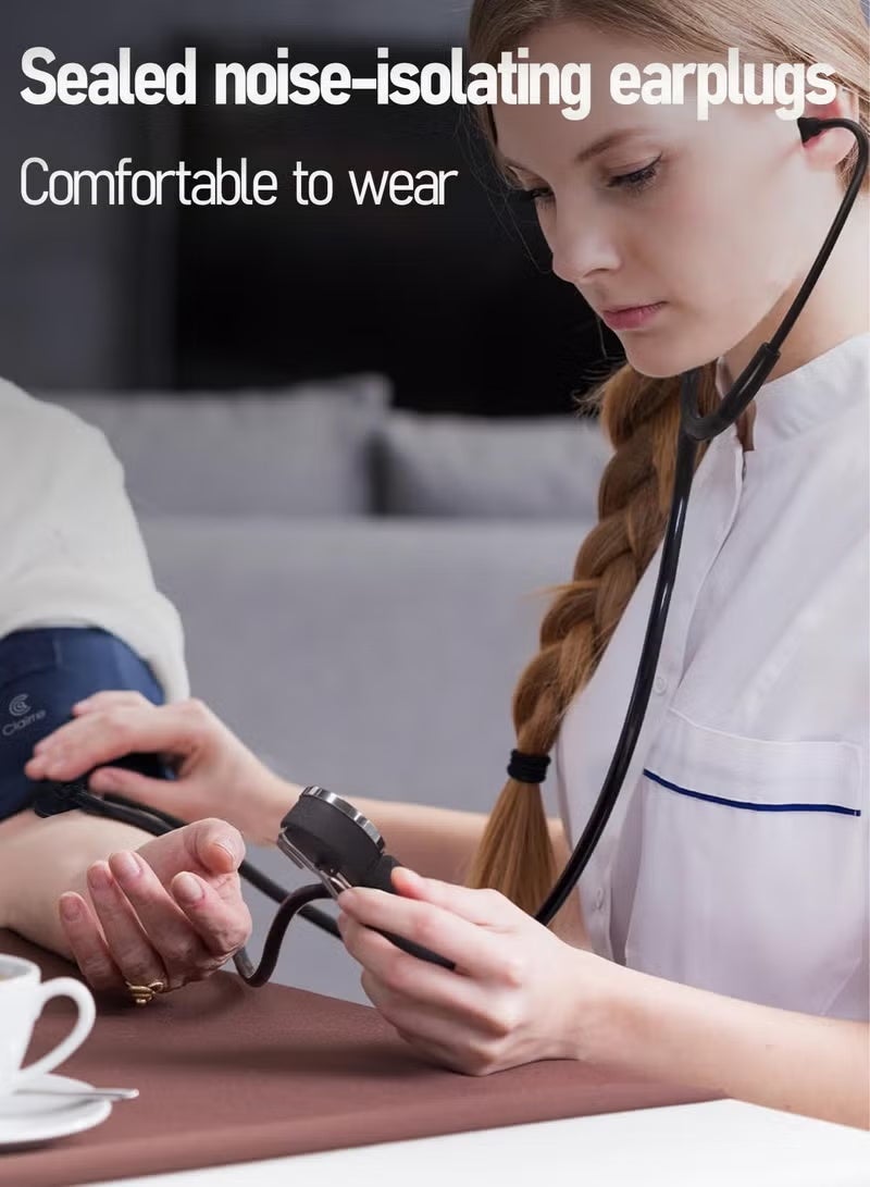 علم القلب ستيثوسكوب طبي رئيس واحد طبيب ستيثوسكوب محترف طبيب قلب رئة طالب معدات طبية جهاز - Image 2