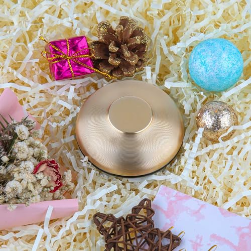 Caleihd Crinkle Cut Paper Grass Cushion Paper Streamer for Christmas Wedding Birthday Bridesmaid Engagement Craft Gift Boxes Bags Filler Decoration 4.5oz Oyster White - Image 2