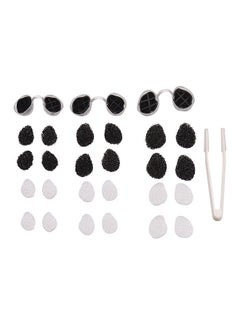 Invisible Nasal Filter Ultra-Breathable Nasal Filters Nasal Filters Nose Plugs for Smells Air Filtration from Pollen Dust  Small + Medium + Large Round Shape
