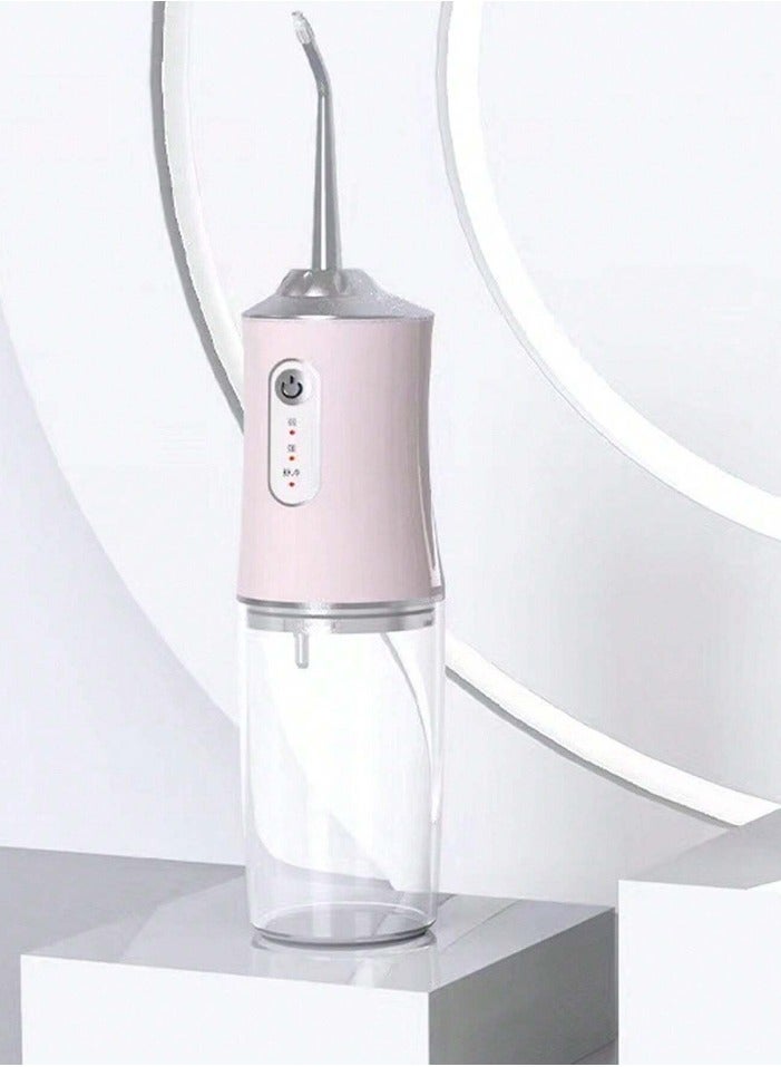 عام جهاز تنظيف الأسنان الكهربائي المحمول المنزلي، منظف الأسنان، تنظيف الأسنان ورذاذ الماء للعناية بالفم - Image 1