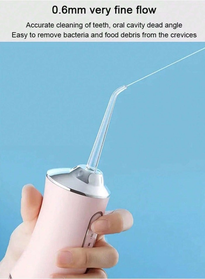عام جهاز تنظيف الأسنان الكهربائي المحمول المنزلي، منظف الأسنان، تنظيف الأسنان ورذاذ الماء للعناية بالفم - Image 4
