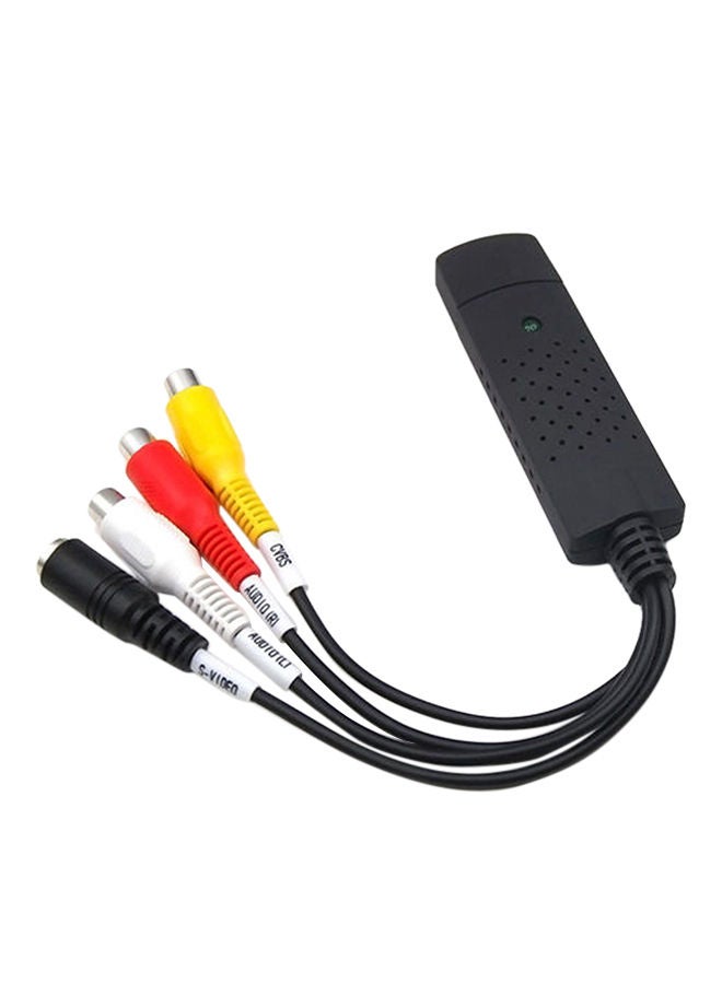 NIBEMINENT USB/VHS To DVD Converter Adapter Cable Black