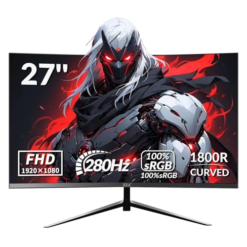 zza Zza 27 Curved Gaming Monitor 27 inch Z0529BAB0202A60533C7AZ