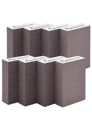 Sanding SpongeCoarseMediumFineSuperfine 8PCS 4 Different Specifications Sanding Blocks AssortmentWashable and Reusable 8 PCS - pzsku/Z0529E7EC28AC2FA148D3Z/45/1750416706/94ff09d2-71ef-478d-b4a6-211a3a72dfcd