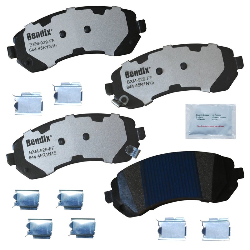 Bendix Fleet Metlok MKD844FM Brake Pads for Select Models Buick Rendezvous Venture,Oldsmobile Silhouette Aztek - Image 3